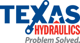 Texas Hydraulics logo (Problem Solved.)